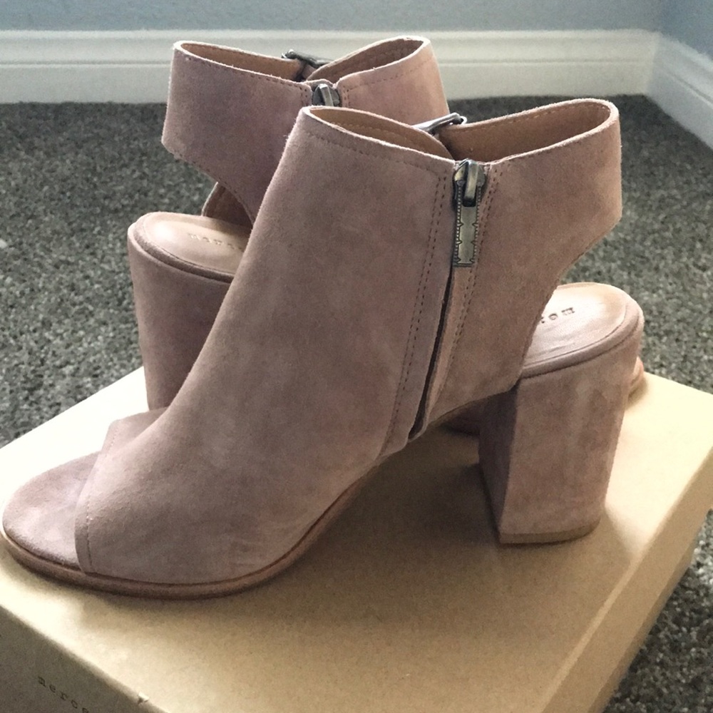 Mercer Edit Women’s Dusty Mauve Block Heel - image 1